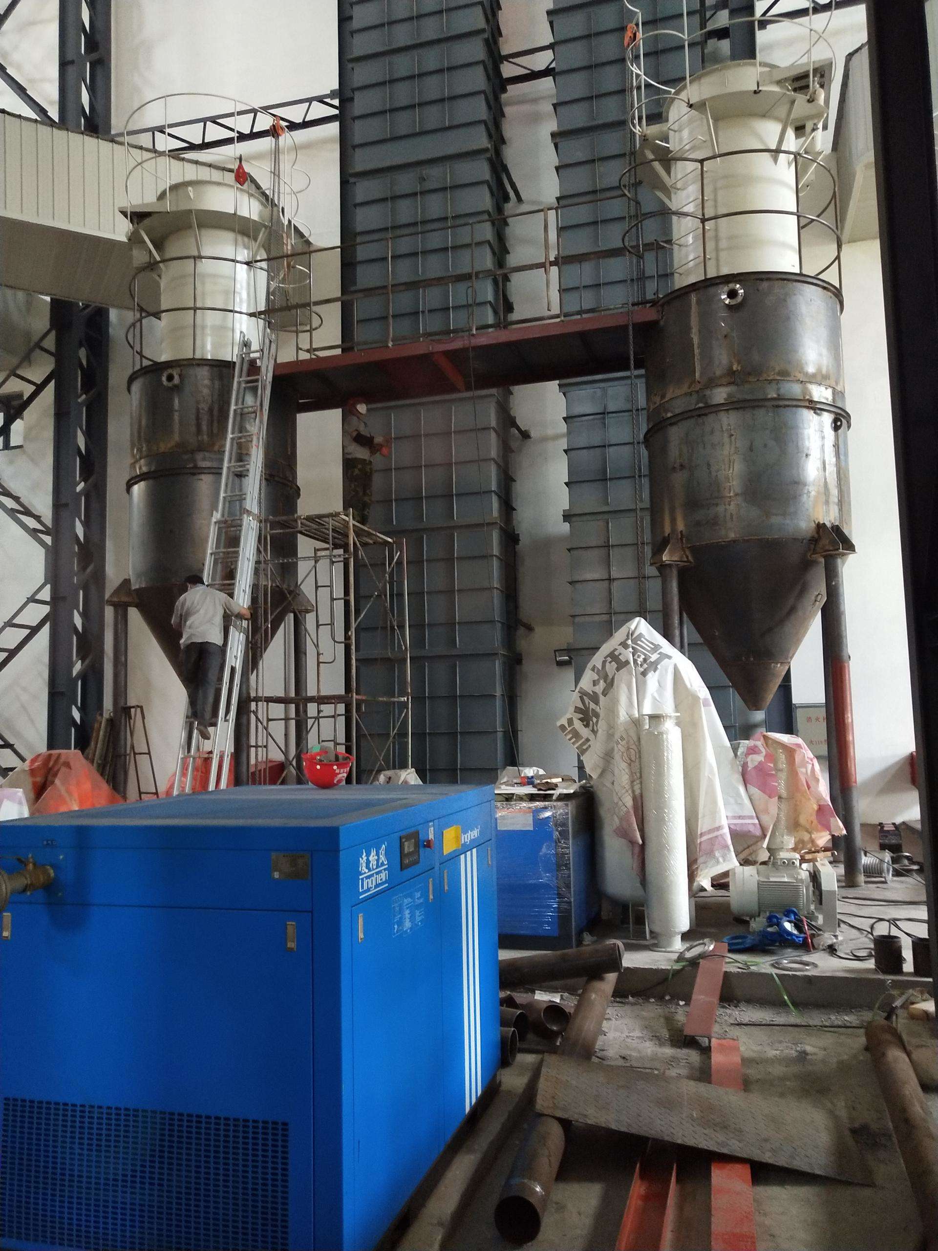 氣力輸送工程現(xiàn)場(chǎng)照片