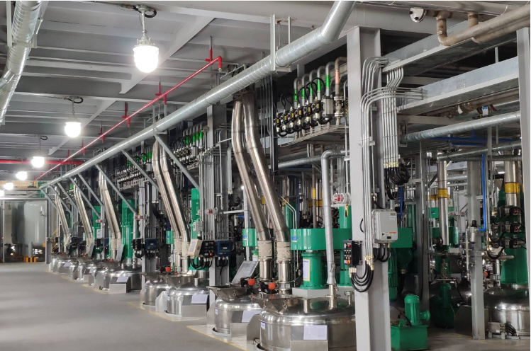 橡膠塑料稱重自動配料系統